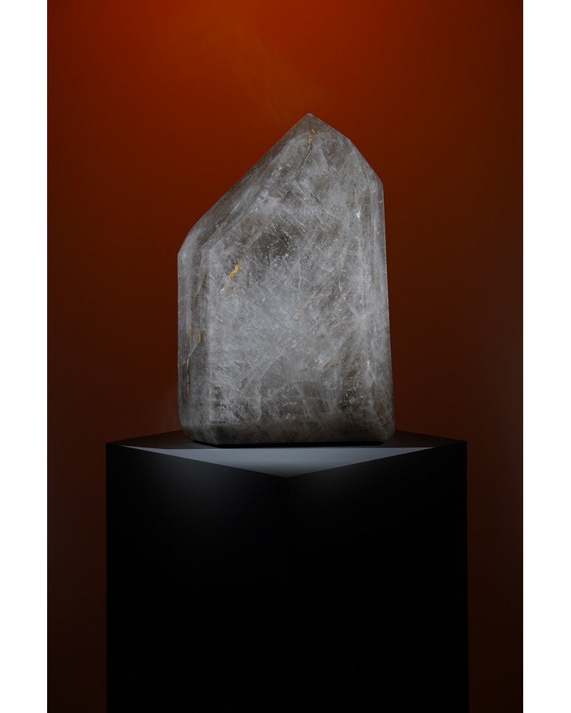Smoky crystals quartz
